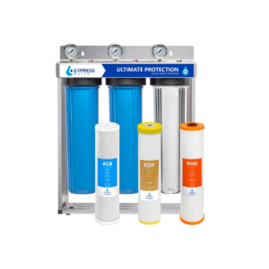 Express Water 3-stage whole house filtration system