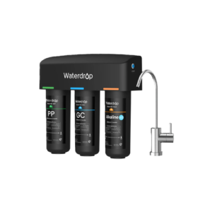 Waterdrop 3-stage under sink point-of-use water filtration system